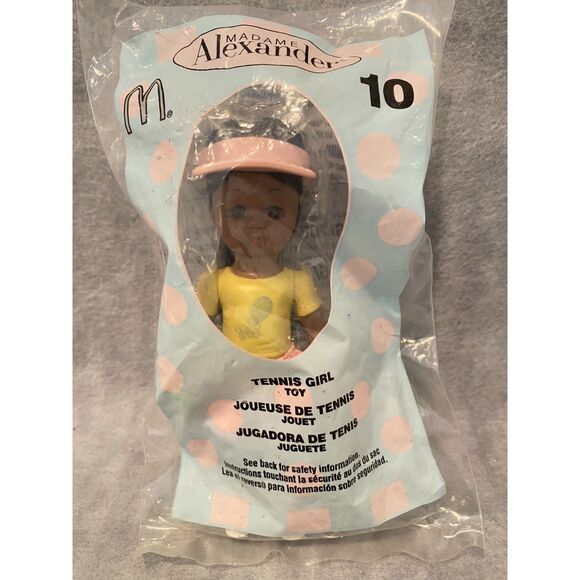 Madame Alexander McDonalds‎ Happy Meal Toy Tennis Girl  African American #10 - Picture 4 of 5
